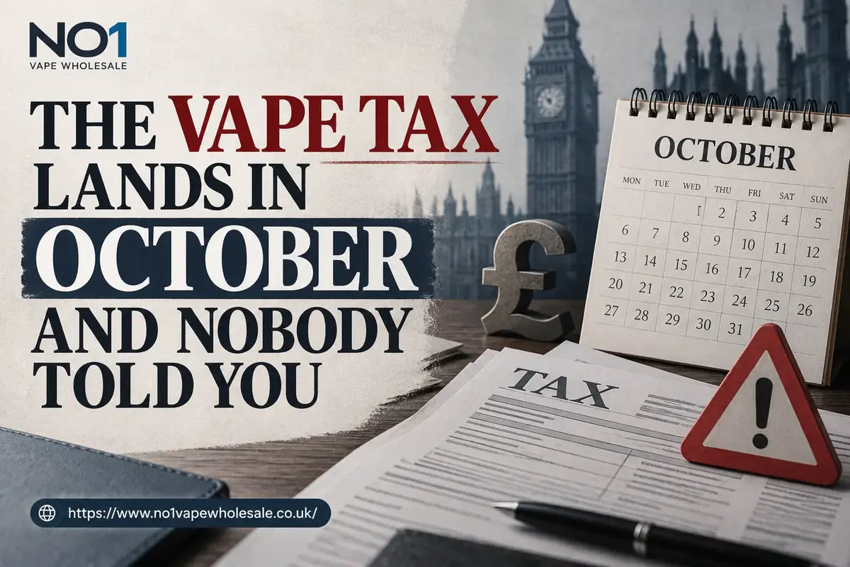 The Vape Tax Lands in October and Nobody Told You