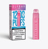 2 in 1 Elfbar 1200 Puffs Prefilled Pod Kit - Box of 5 in Strawberry Ice Flavour Available at No.1 Vape Wholesale