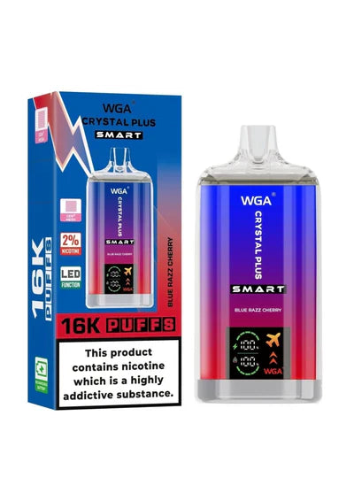 WGA Crystal Plus Smart 16000 Puffs Disposable Vape | Box of 10