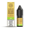 Gold Bar Nic Salts 10ml E - liquids (Box of 10)
