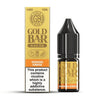 Gold Bar Nic Salts 10ml E - liquids (Box of 10)