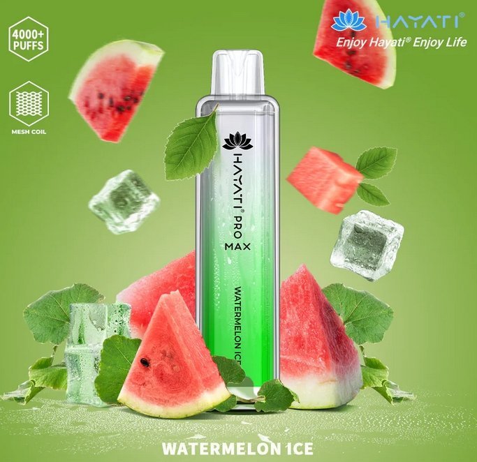 Hayati Pro Max 4000 Puffs Disposable Vape | Box of 10 Hayati Pro Max 4000 Puffs Disposable Vape | Box of 10
