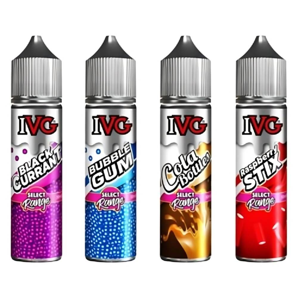 IVG Select Range 50ml | Shortfill | E-Liquid