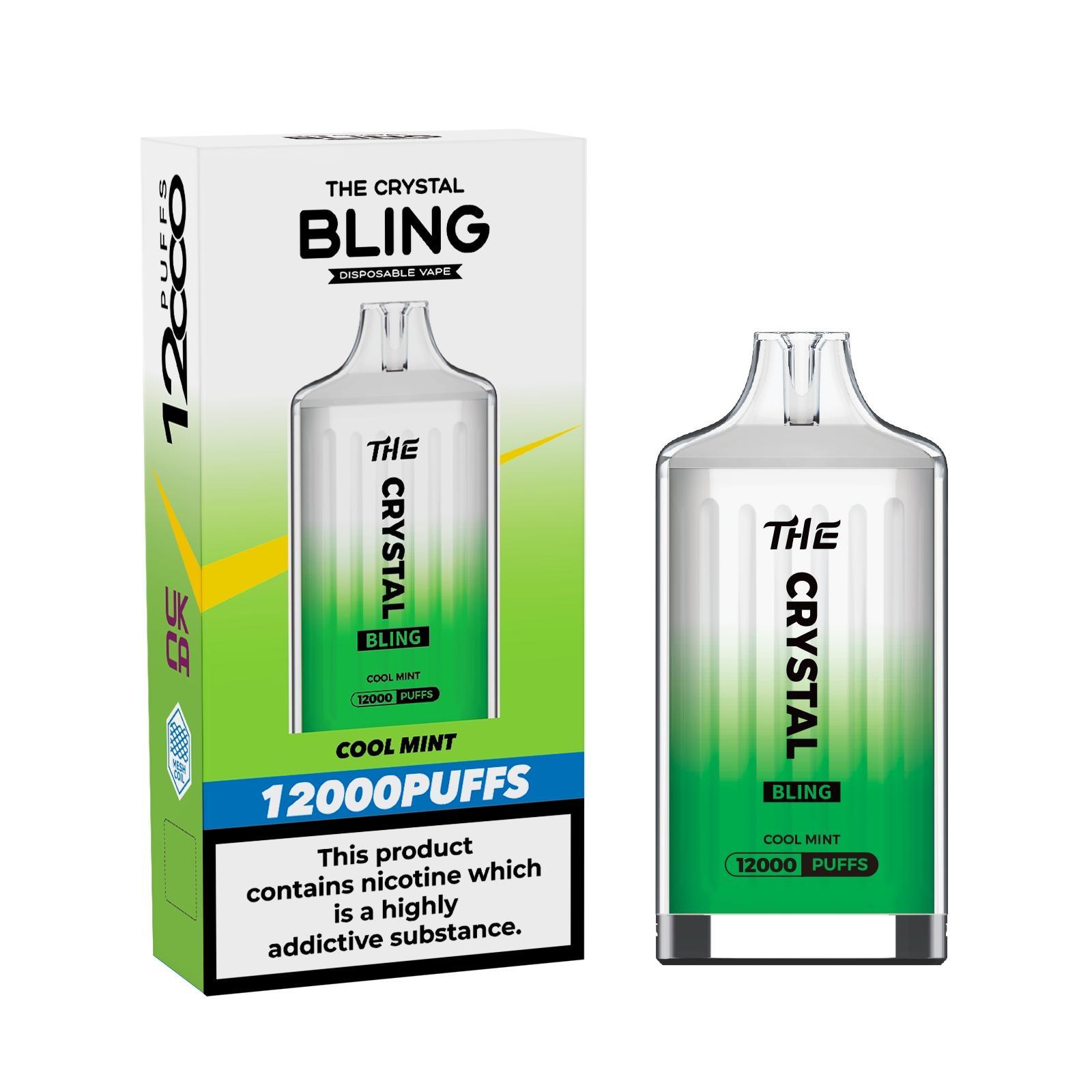 The Crystal Bling 12000 Puff Disposable Vape | Box of 10 The Crystal Bling 12000 Puff Disposable Vape | Box of 10