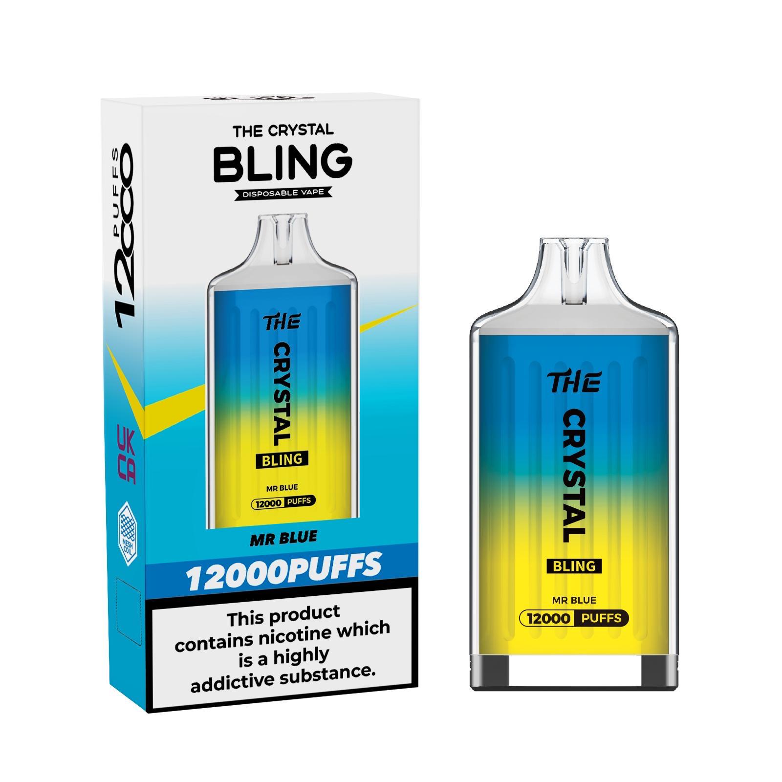 Crystal Bar Vape Wholesale The Crystal Bling 12000 Puff Disposable Vape Crystal Bar Vape Wholesale The Crystal Bling 12000 Puff Disposable Vape