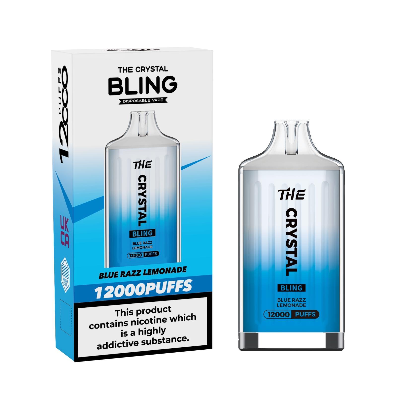 blng disposable vape The Crystal Bling 12000 Puff Disposable Vape