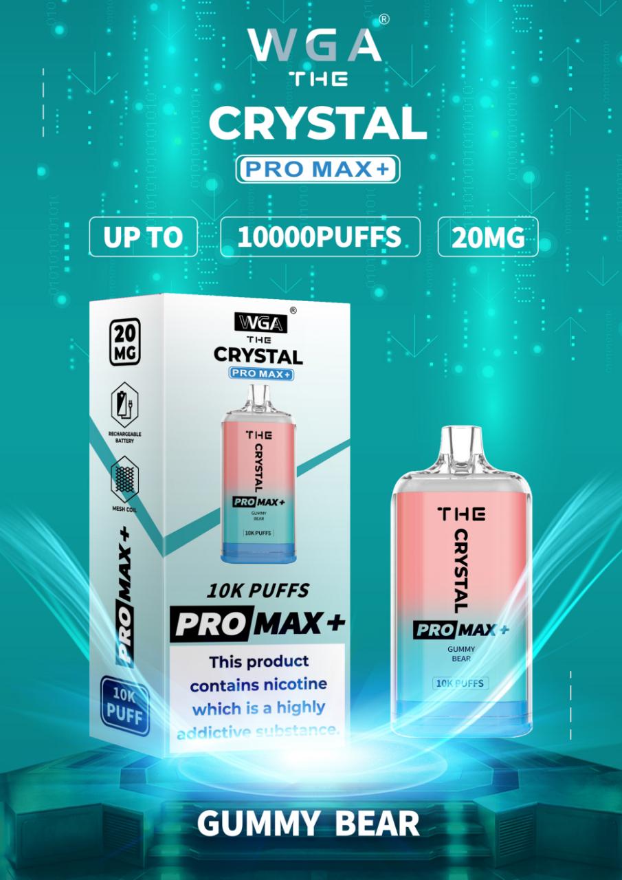 The Crystal Pro Max 10000 Disposable Vape | Box of 10 The Crystal Pro Max 10000 Disposable Vape | Box of 10