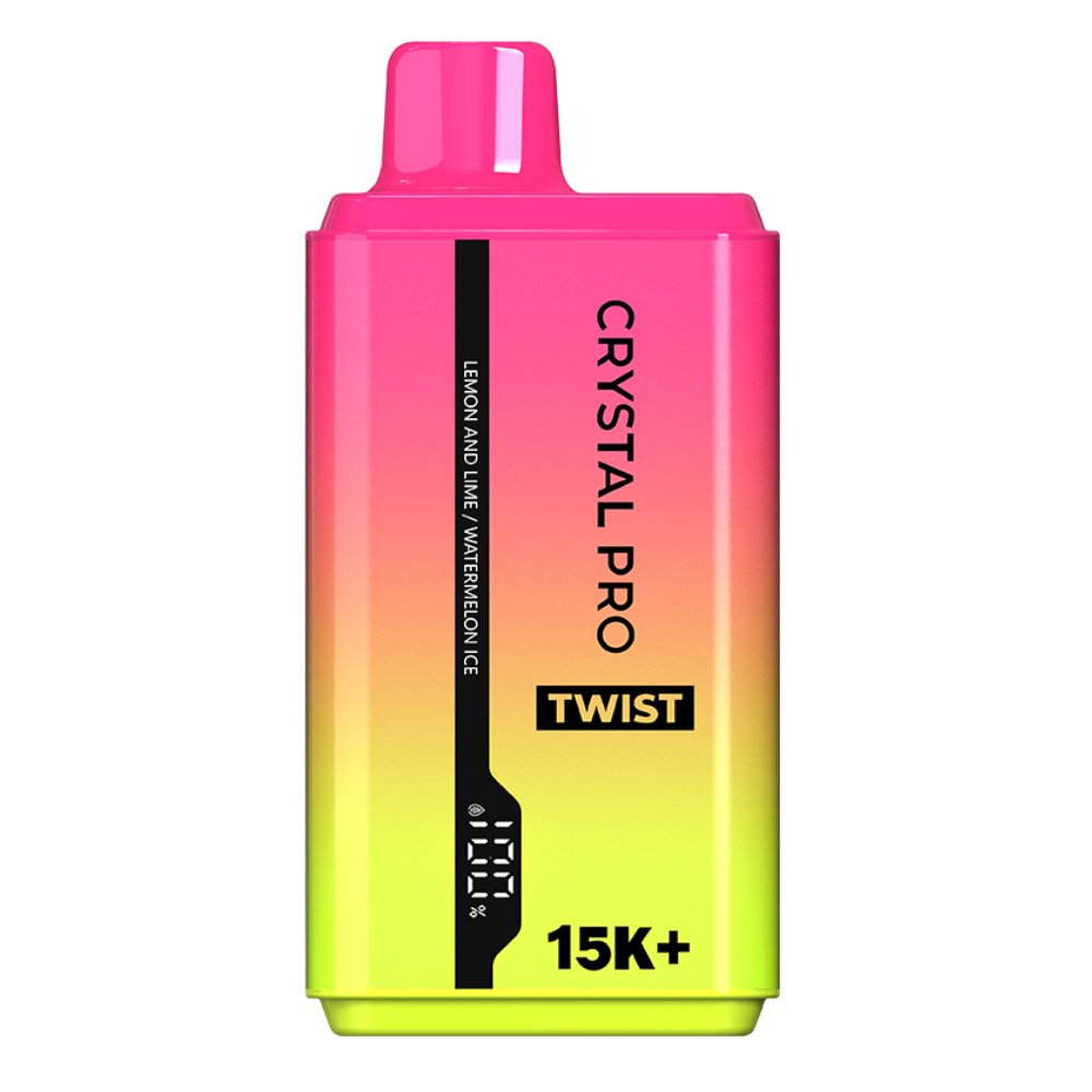 The Crystal Pro Twist 15000 Puffs Disposable Vape | Box of 5 The Crystal Pro Twist 15000 Puffs Disposable Vape | Box of 5