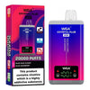 WGA Crystal Plus 20000 Disposable Vape - Blue Razz Gummy & Blue Raspberry