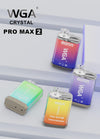 WGA Crystal Pro Max 2 6000 Puffs Disposable Vape Box-of-10